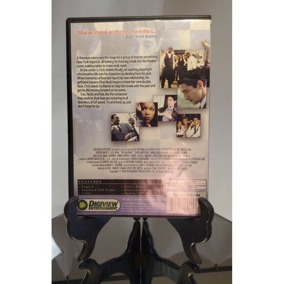 Restaurant - Adrien Brody DVD Movies 2000 Vintage - Picture 2 of 3
